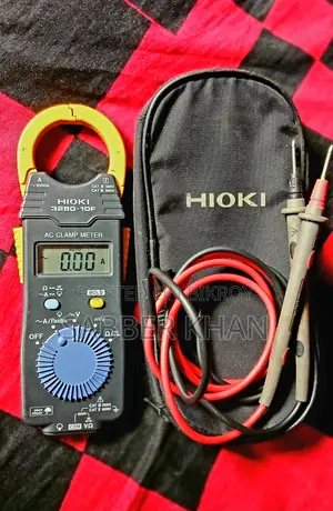 Hioki 3280-10f AC Clamp Meter (Japan) Almost New with Case and Probes