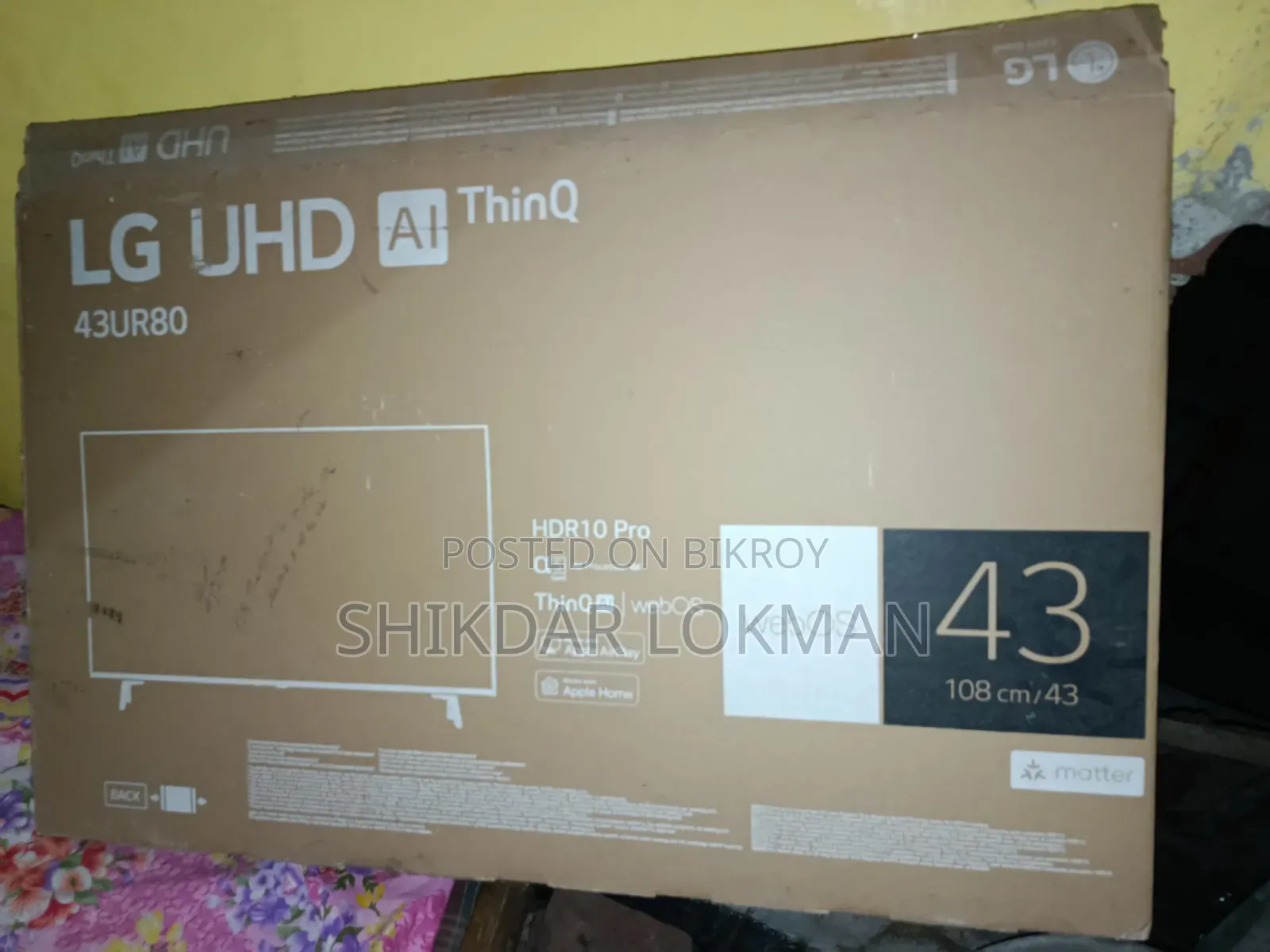 Lg UHD AI 43UR80