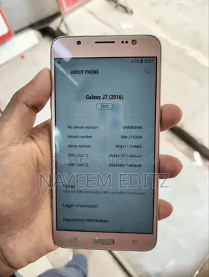 Samsung Galaxy J7 16 GB White