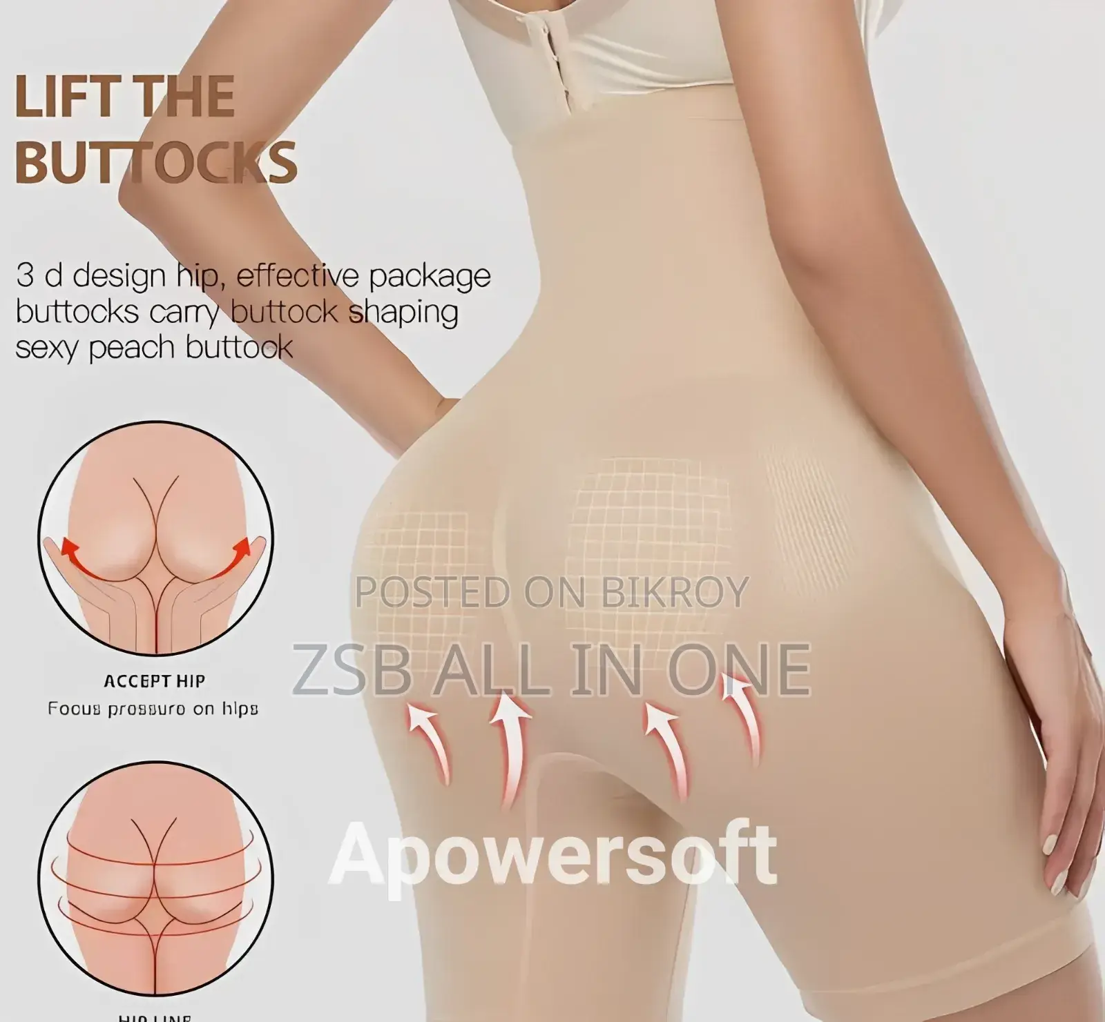 Get a perfect figure and slim look with full body shaping support