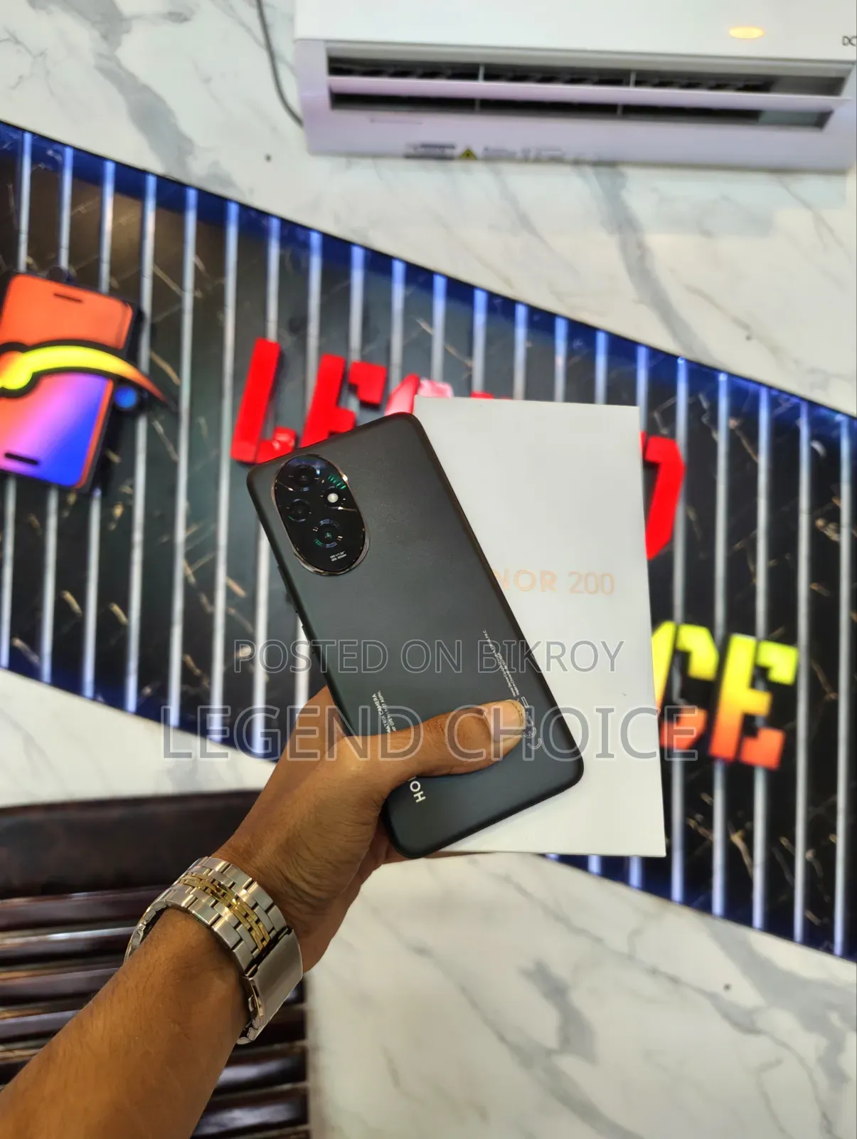 Honor 200 256 GB Black