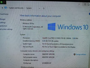 Desktop Computer MSI model 8GB Intel Core i5 SSD 256GB