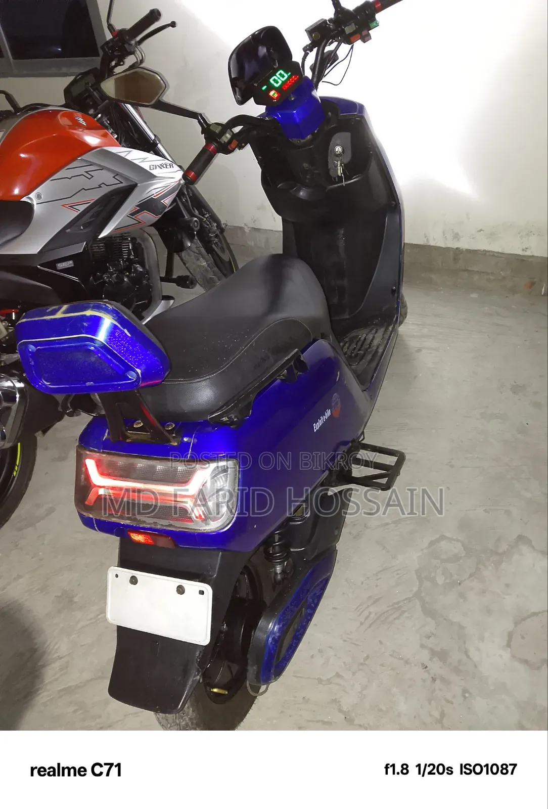 Motorcycle 2024 Blue