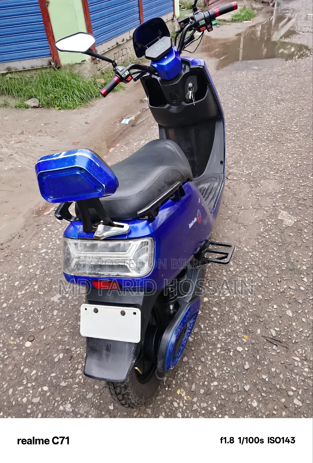 Motorcycle 2024 Blue