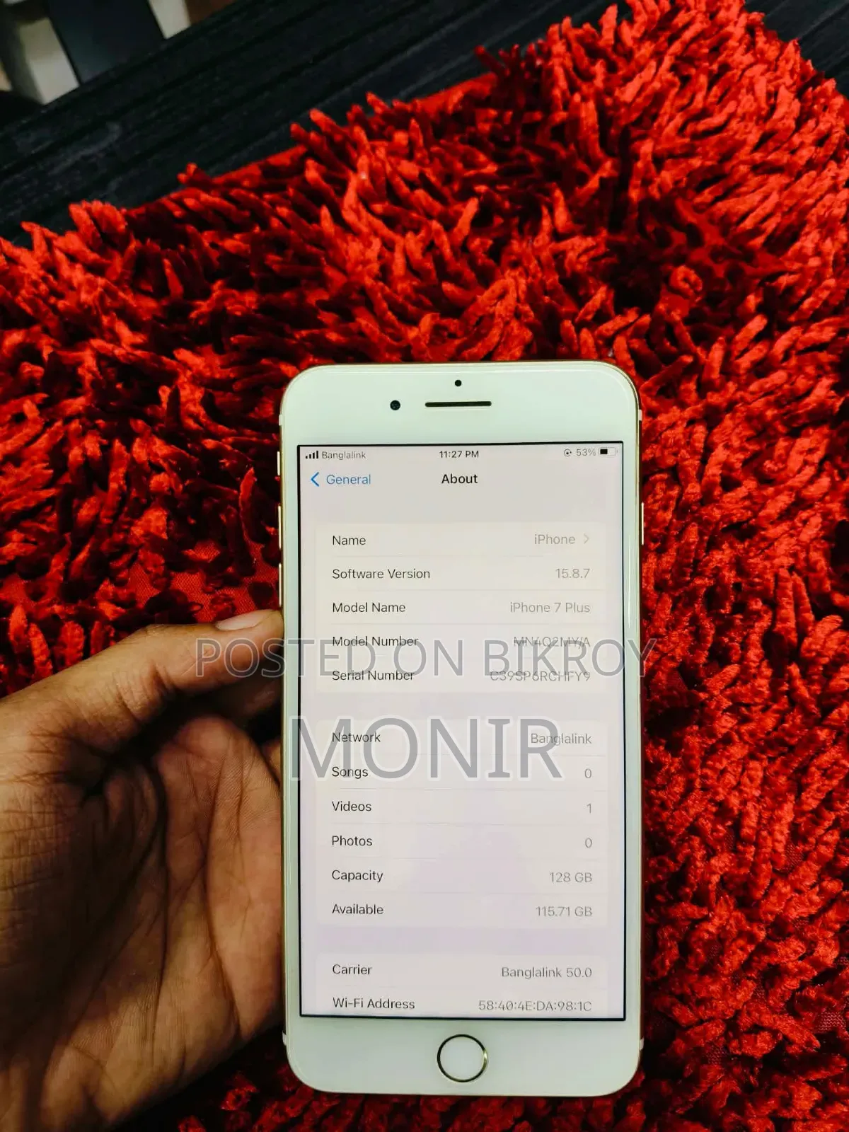Apple iPhone 7 Plus 128 GB Gold