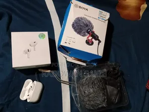 Airpods Pro And Boya BY-MM1