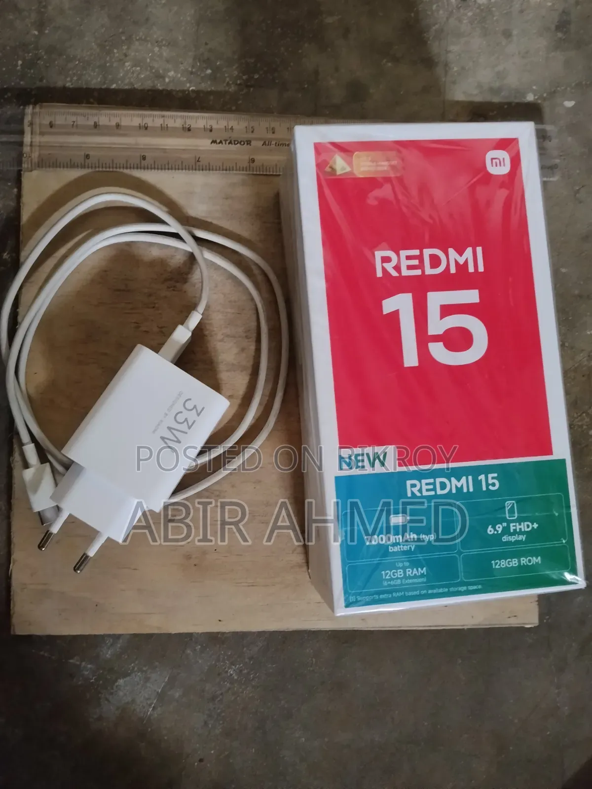 Xiaomi Redmi 15 128 GB Black