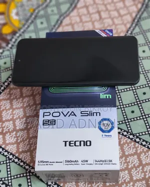 Tecno Pova 5G ১২৮ জিবি কালো