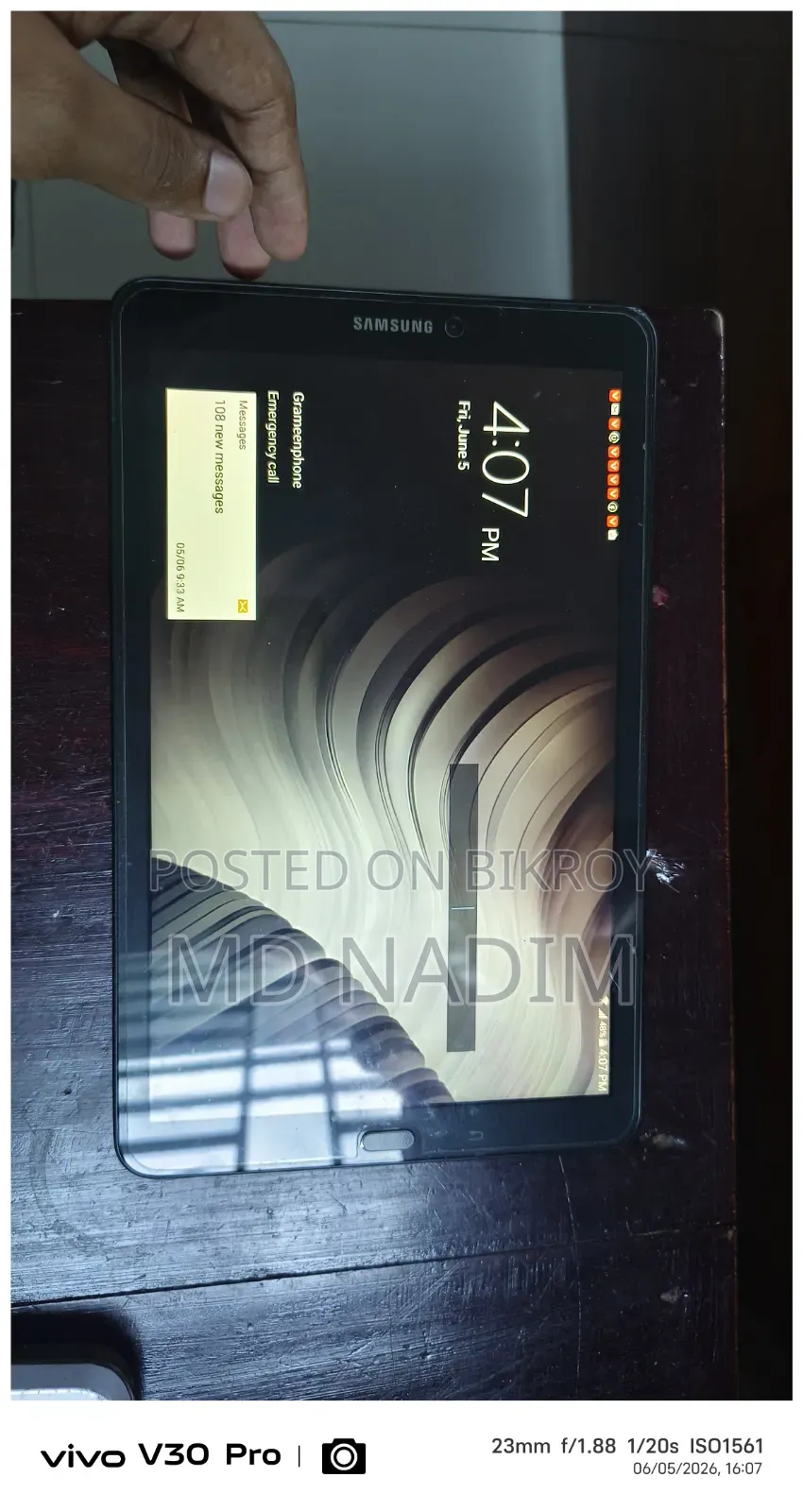 Samsung Galaxy Tab E SM-T561 8 GB Black