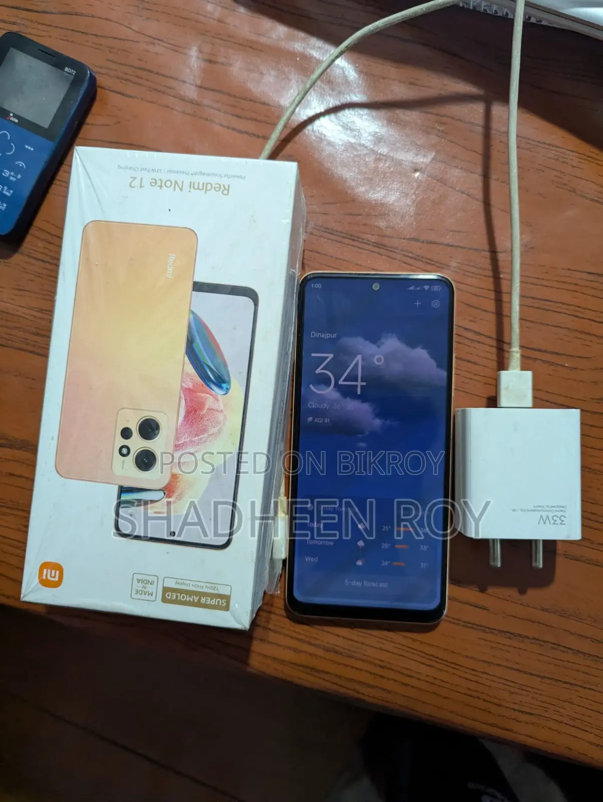 Xiaomi Redmi Note 12 128 GB Rose Gold