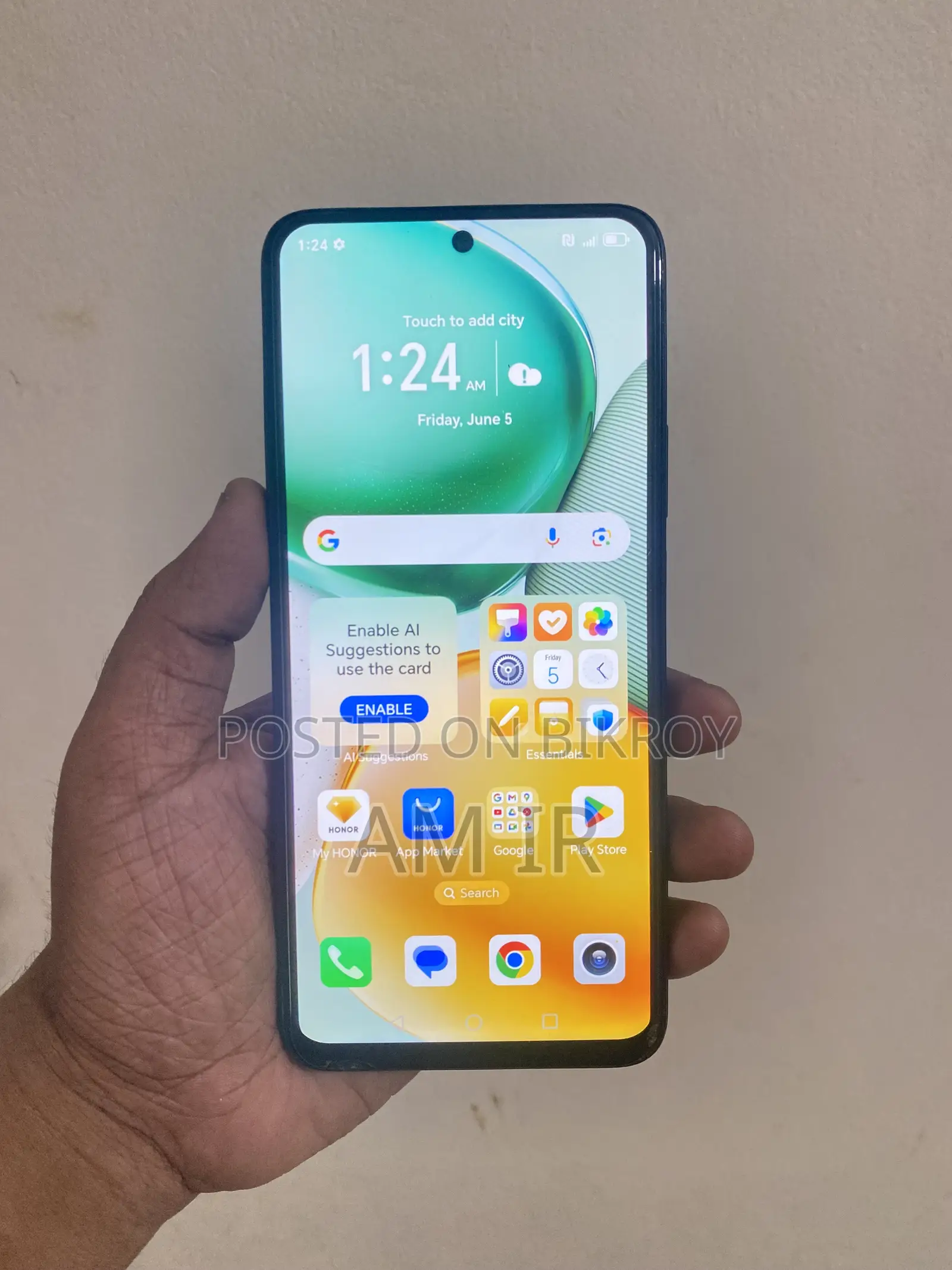 Honor X7c 256 GB Black