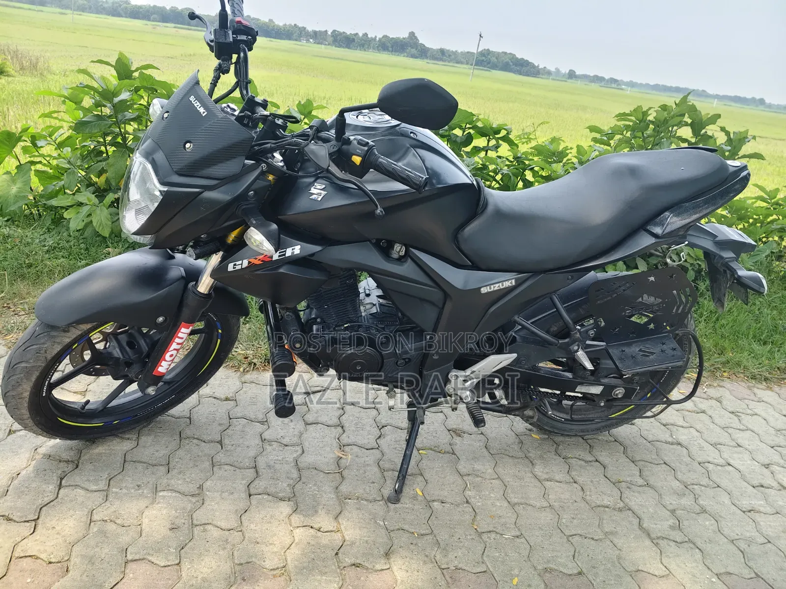 Suzuki Gixxer Monotone 2024 Black
