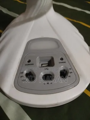 Laxfo Rechargeable Table Fan
