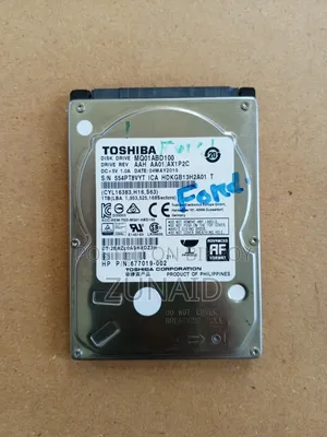 1TB Toshiba Laptop Hard Disk