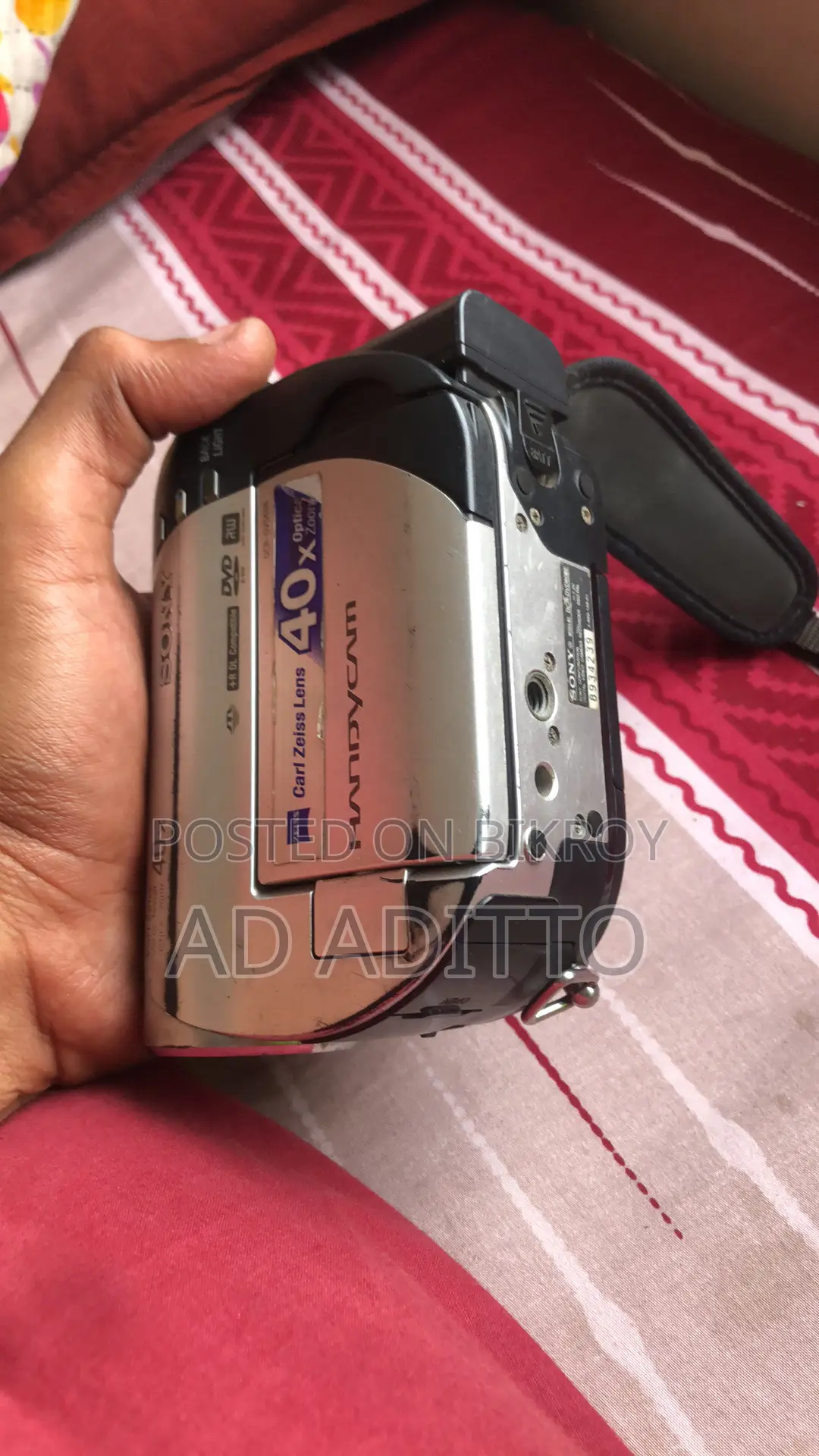 Video Camera (Sony Handycam)