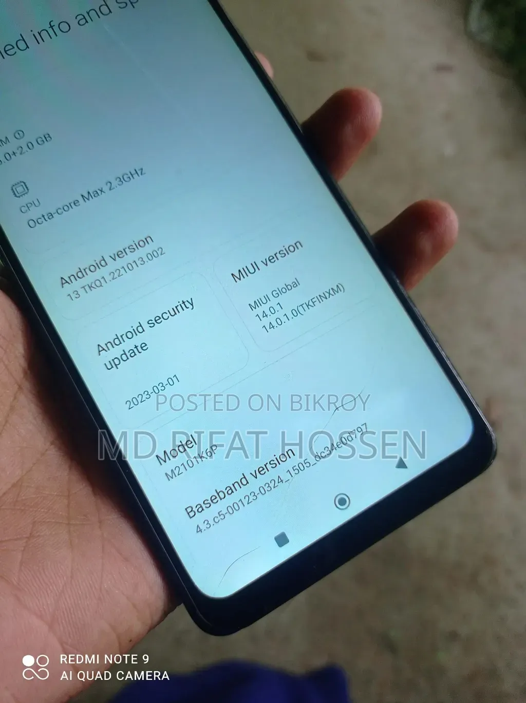 Xiaomi Redmi Note 10 Pro 128 GB Black