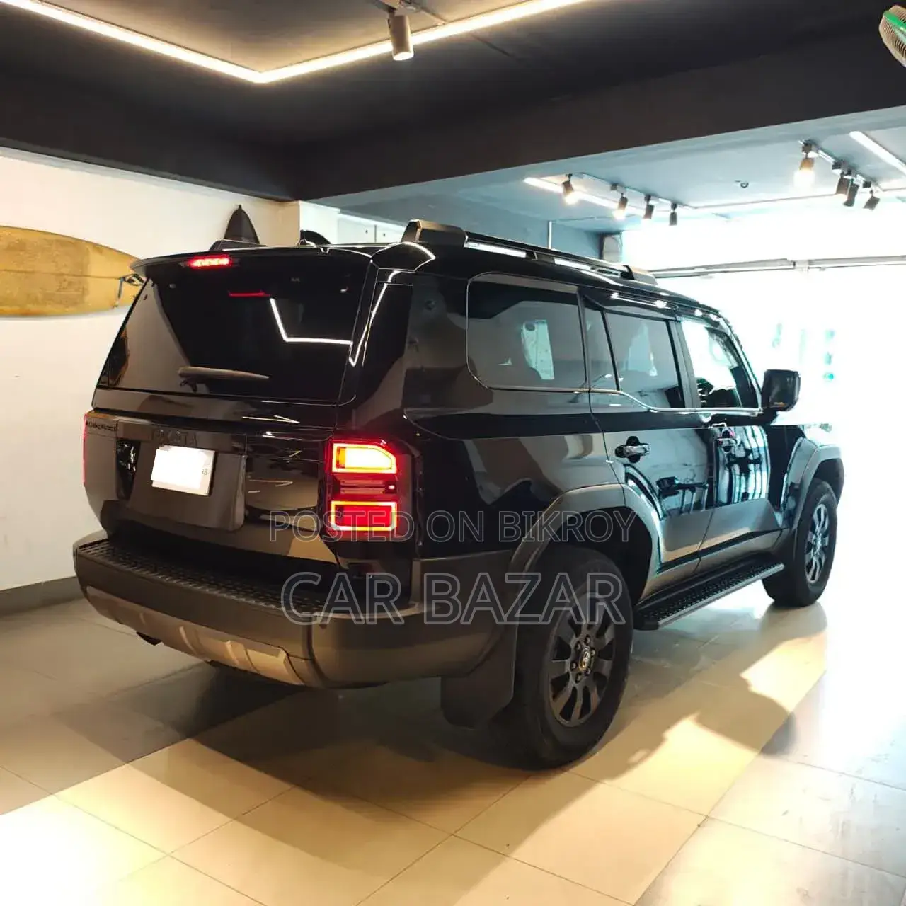 New Toyota Land Cruiser Prado 2024 Black