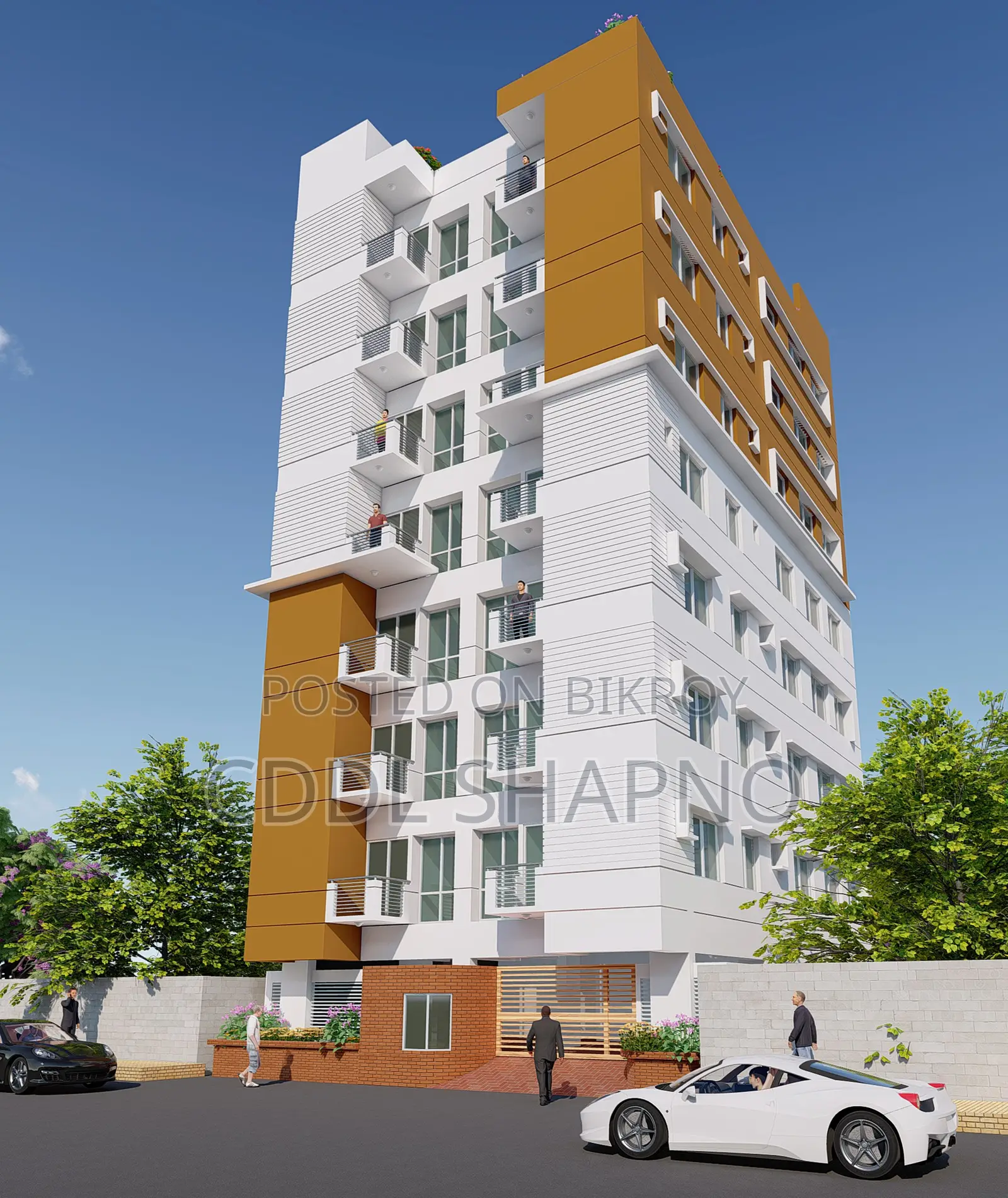 3-bedroom Apartment in CDDL Shapno Neer, Savar for Sale