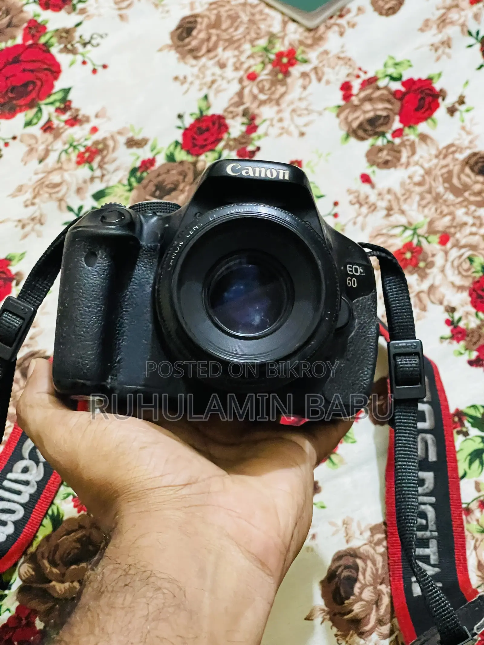 Canon Eos 600d Dslr Camera + Canon Prime Lens