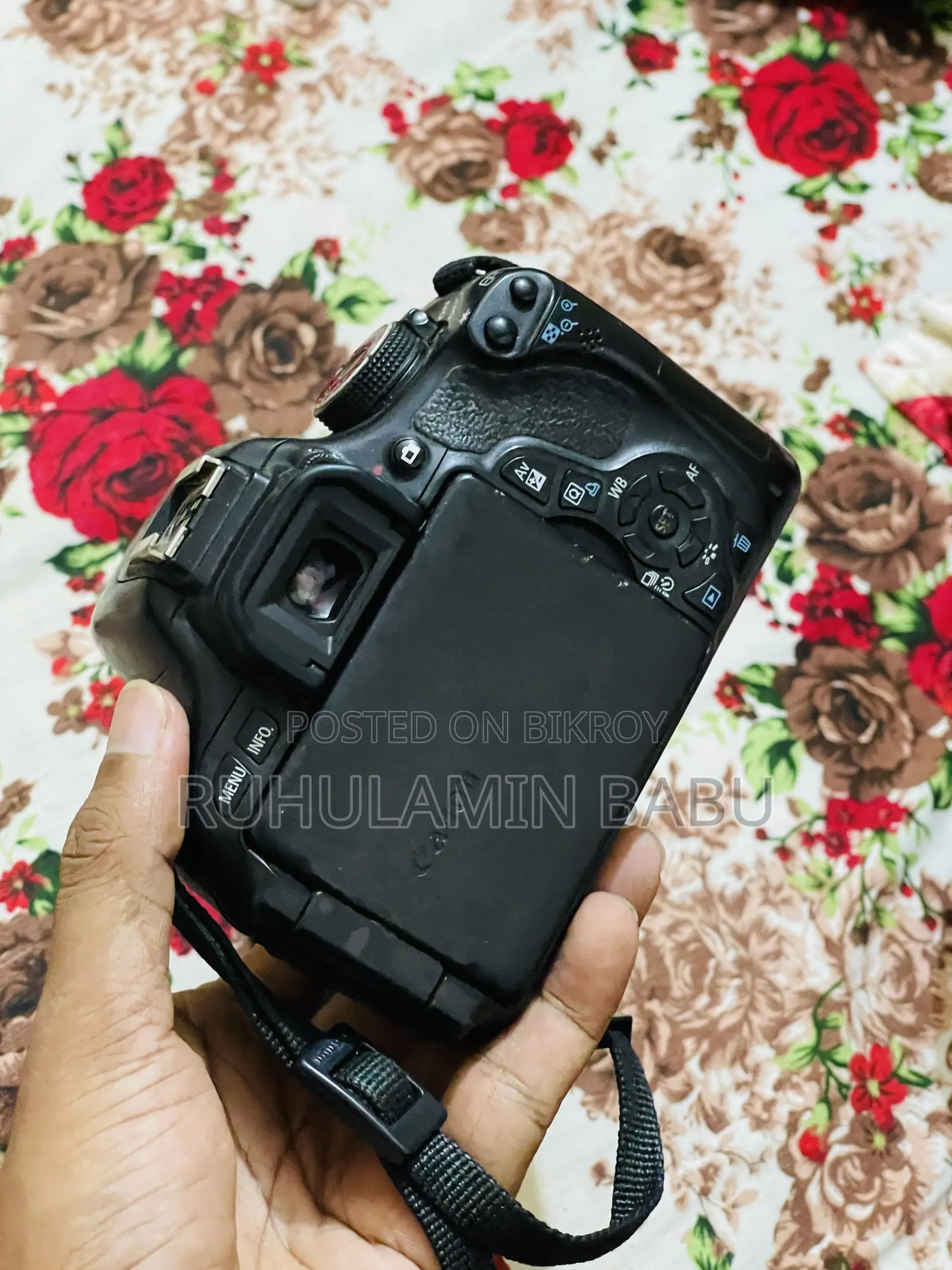 Canon Eos 600d Dslr Camera + Canon Prime Lens