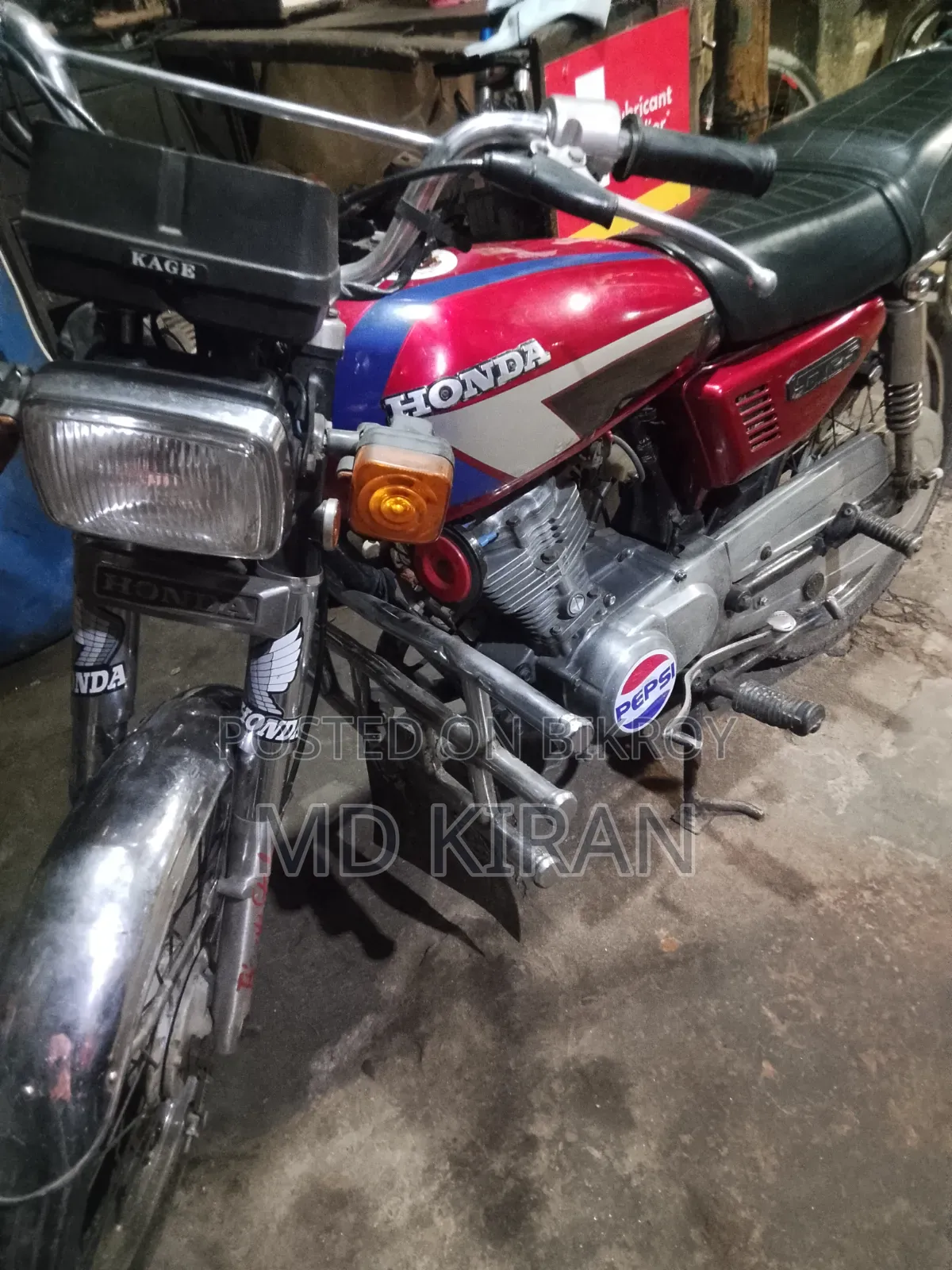 Honda CG110 2005 Red