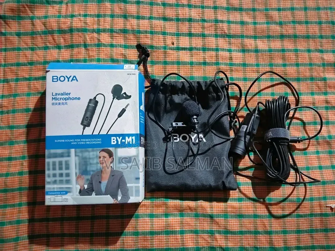 Boya BY-M1 Microphone (Smartphone, DSLR)