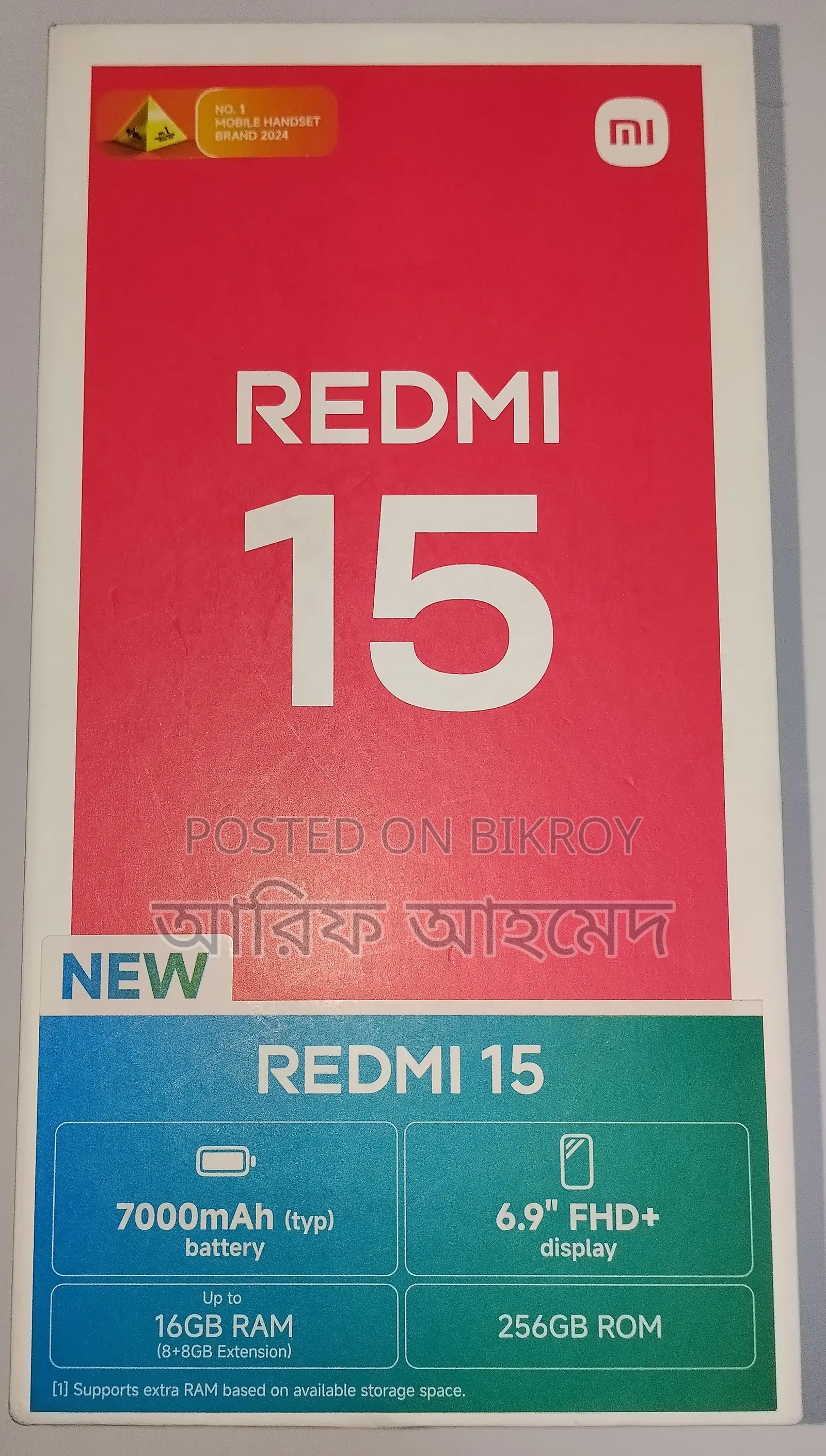 Xiaomi Redmi 15 256 GB Black