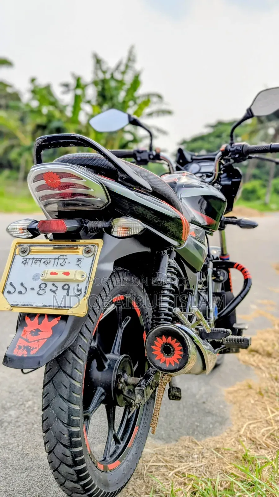 Bajaj Discover 110 2019 Red