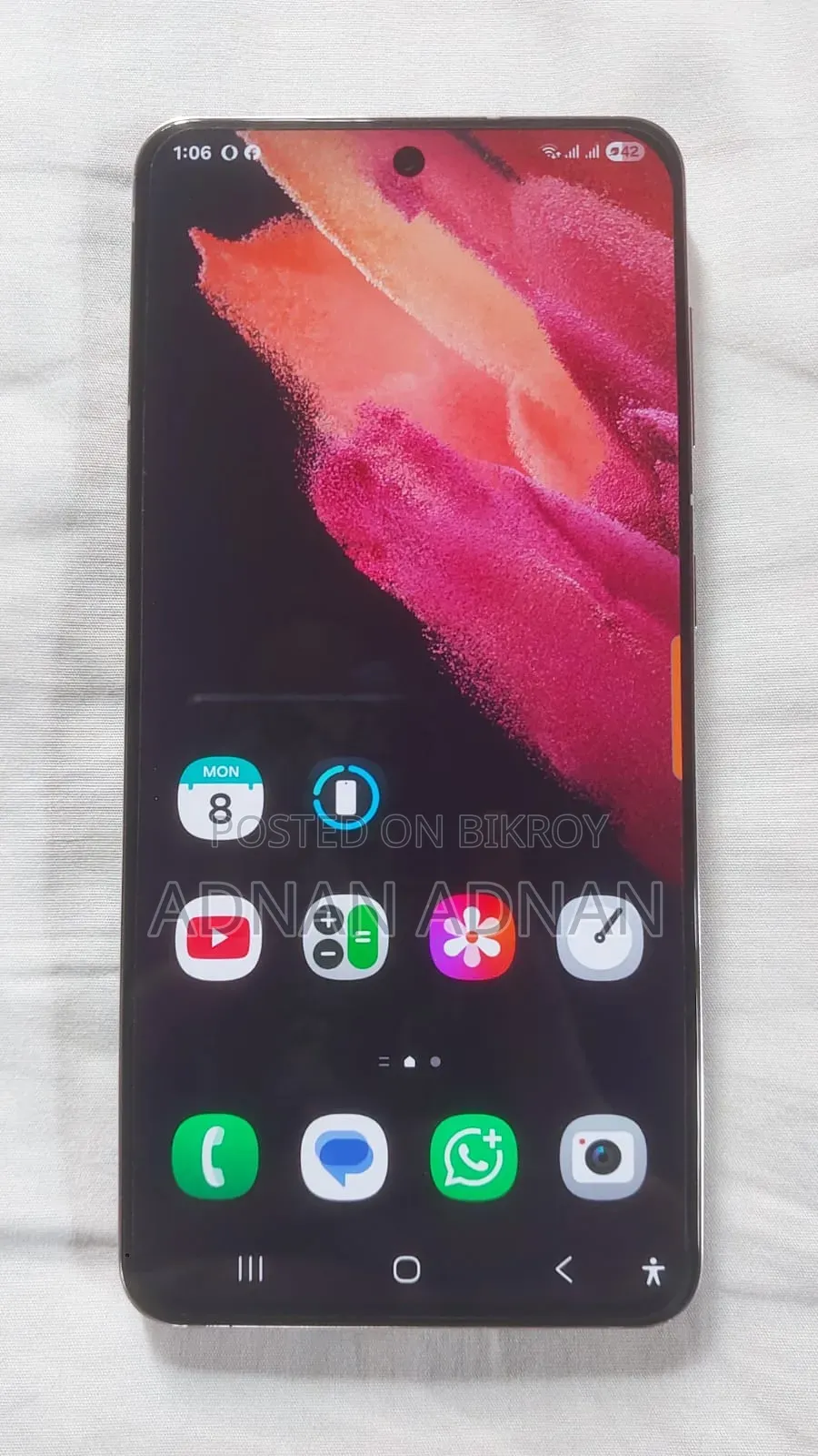 Samsung Galaxy S21 5G 256 GB Rose Gold