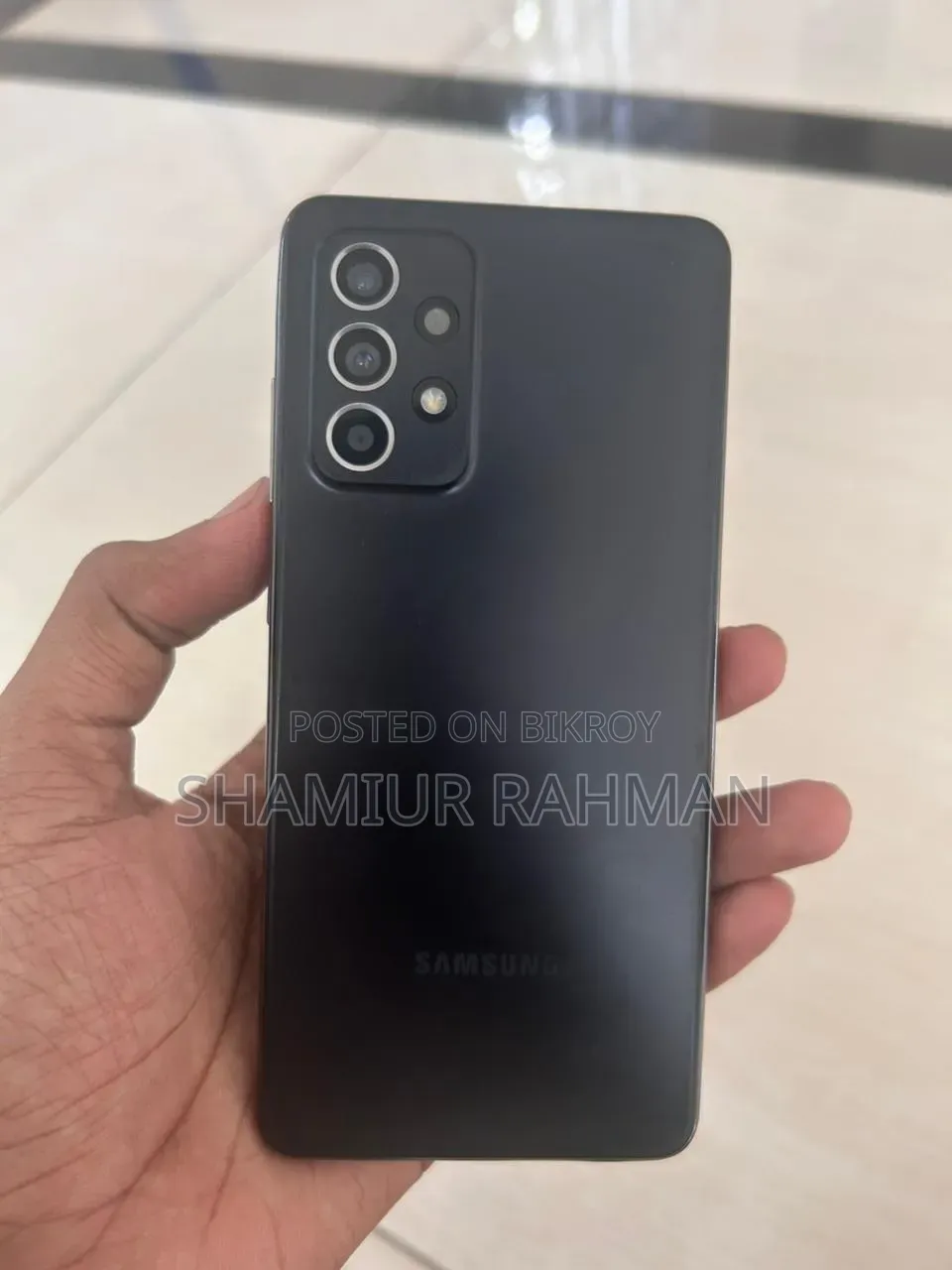 স্যামসাং গ্যালাক্সি এ৫২ ১২৮ জিবি ব্ল্যাক