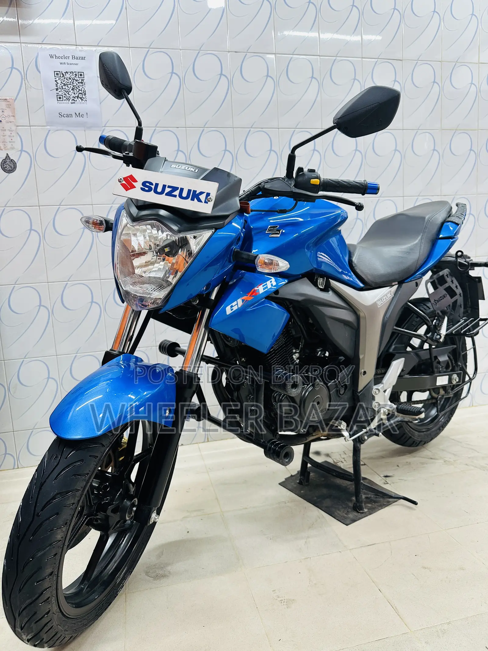 Suzuki Gixxer Monotone 2025 Blue