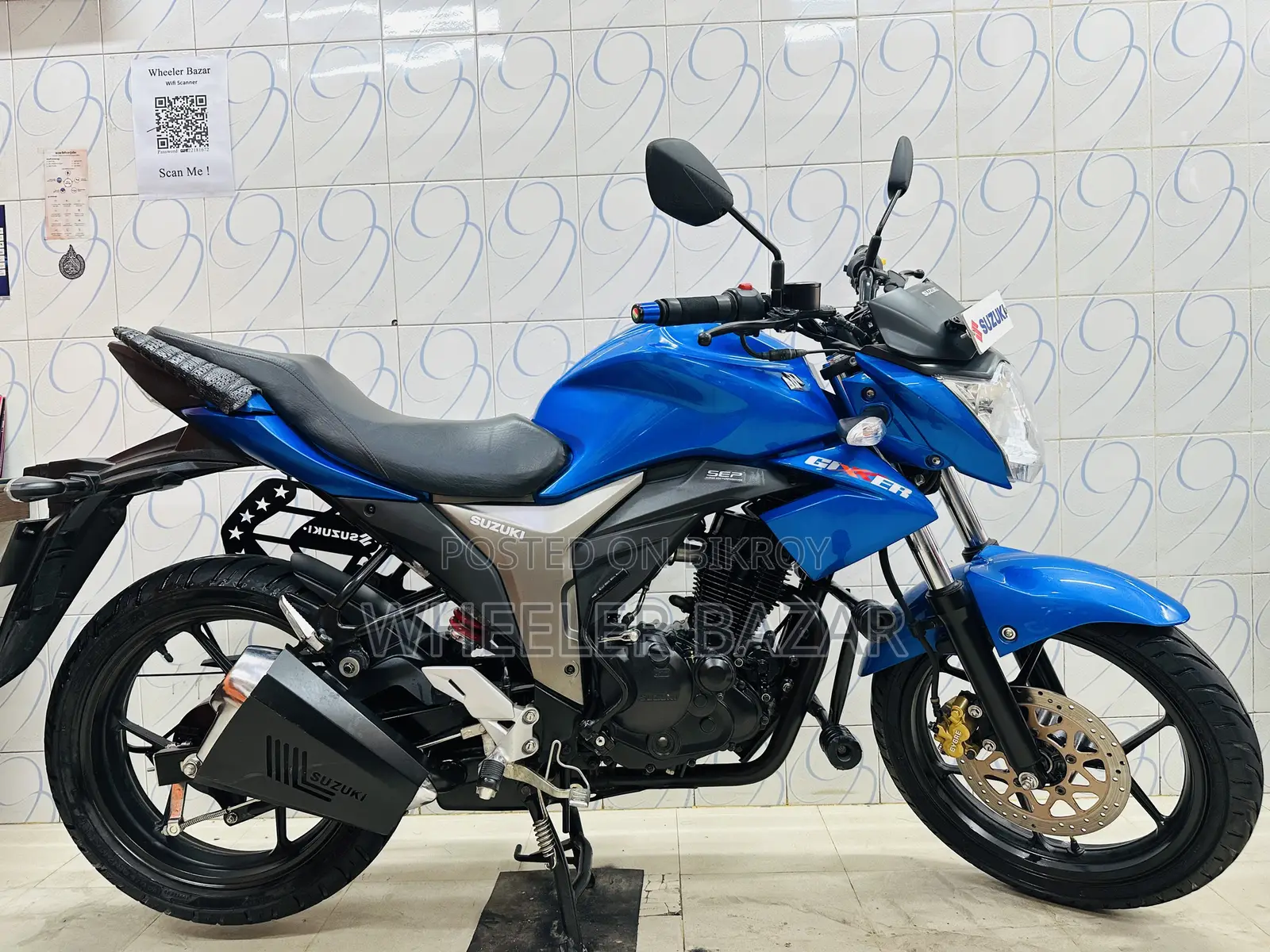 Suzuki Gixxer Monotone 2025 Blue
