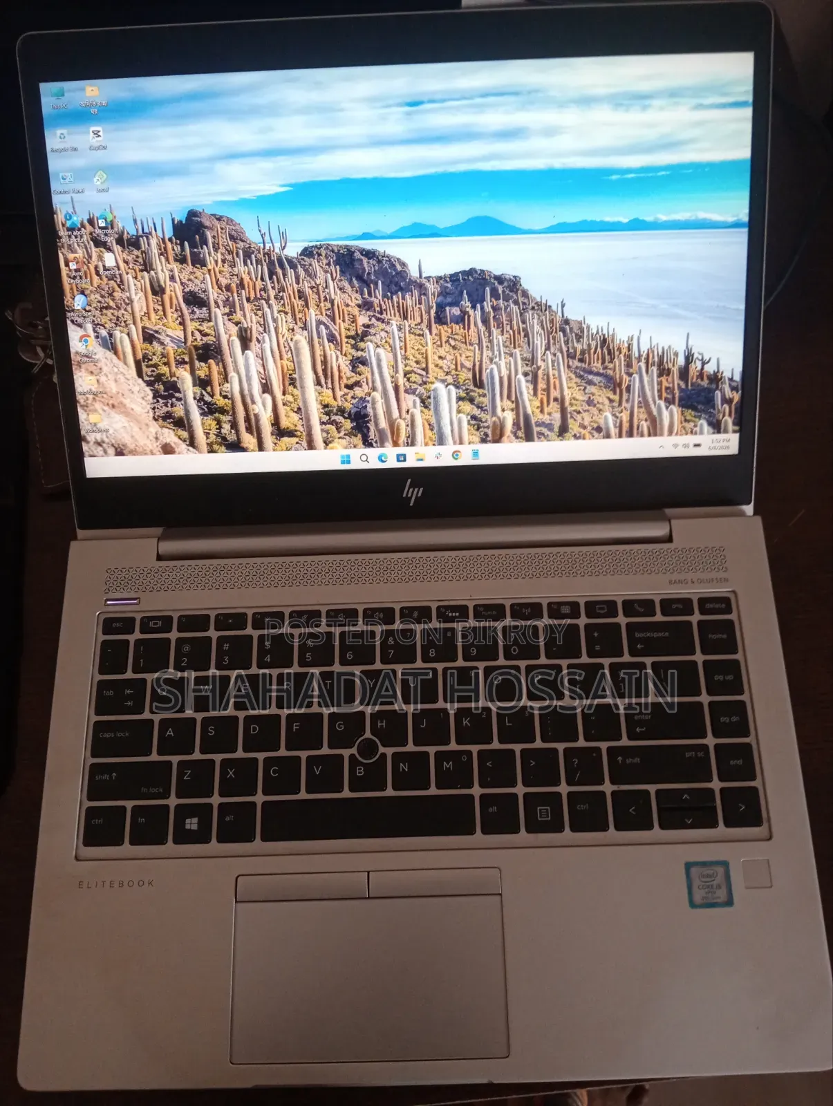 ল্যাপটপ HP EliteBook 840 G5 16GB Intel Core I5 SSD 256GB