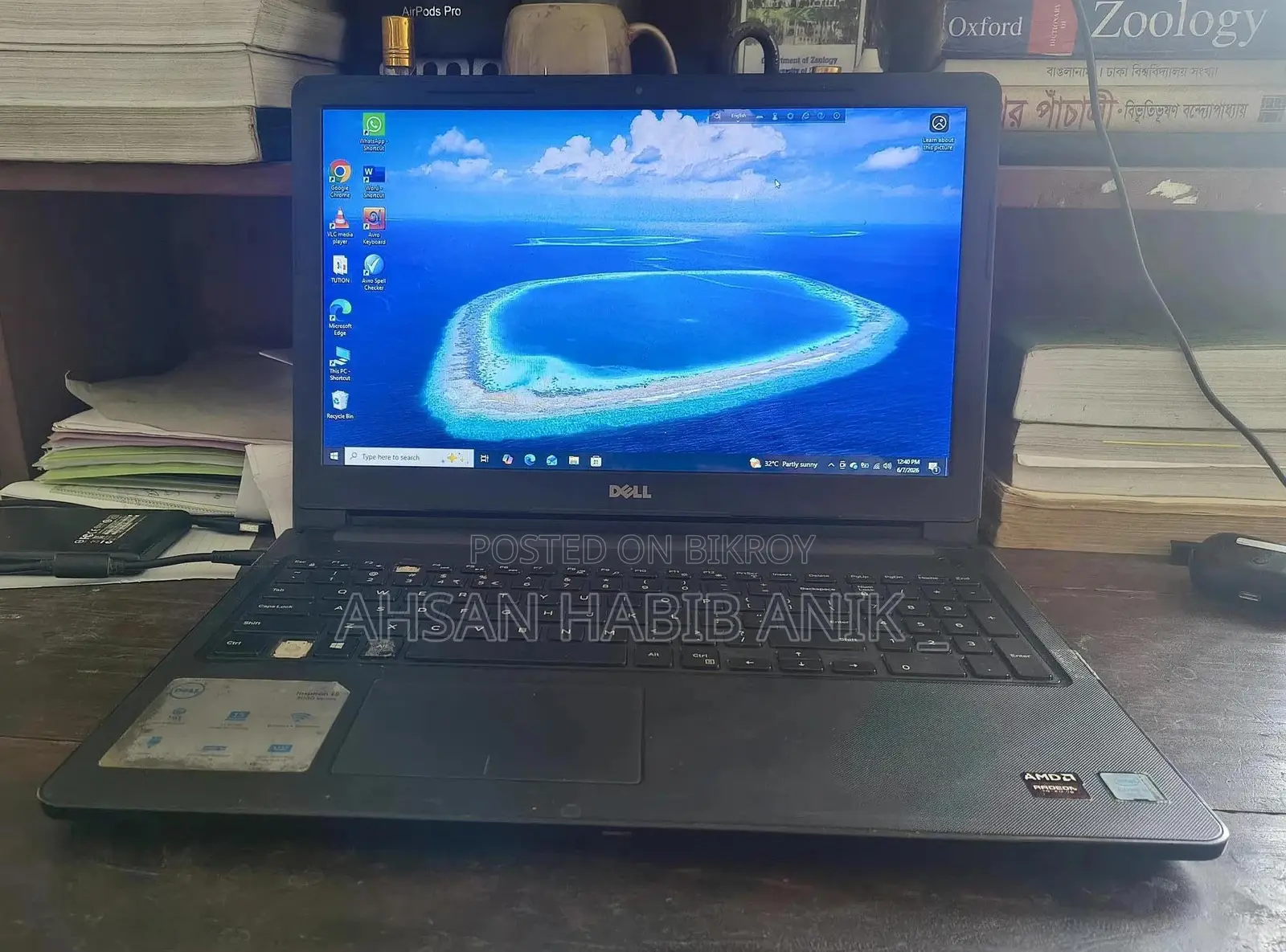Laptop Dell Inspiron 15 3567 4GB Intel Core i5 SSD 128GB