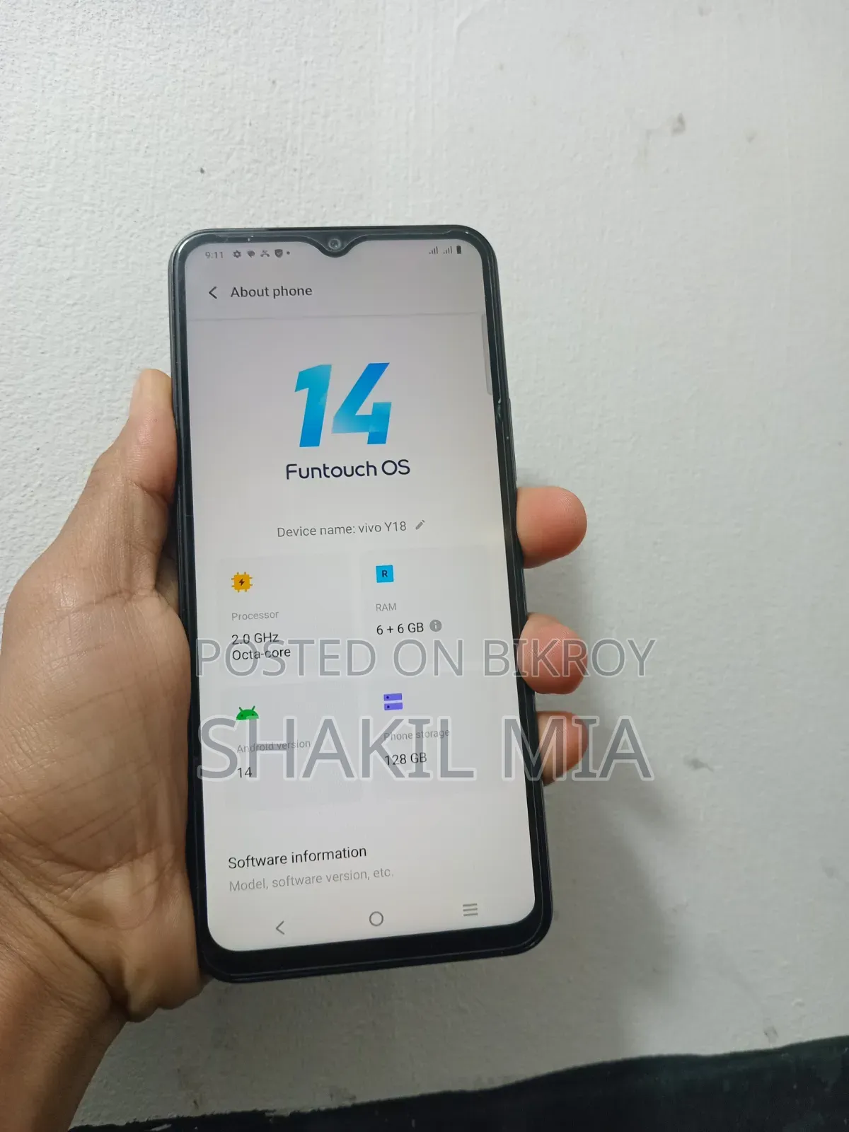 Vivo Y18 128 GB