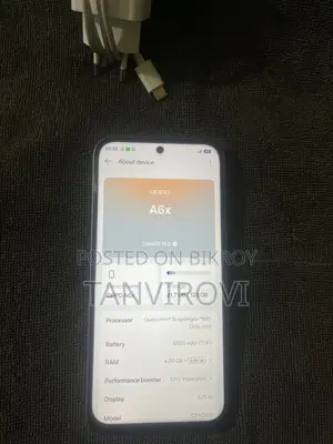 Oppo A6x 128 GB Blue