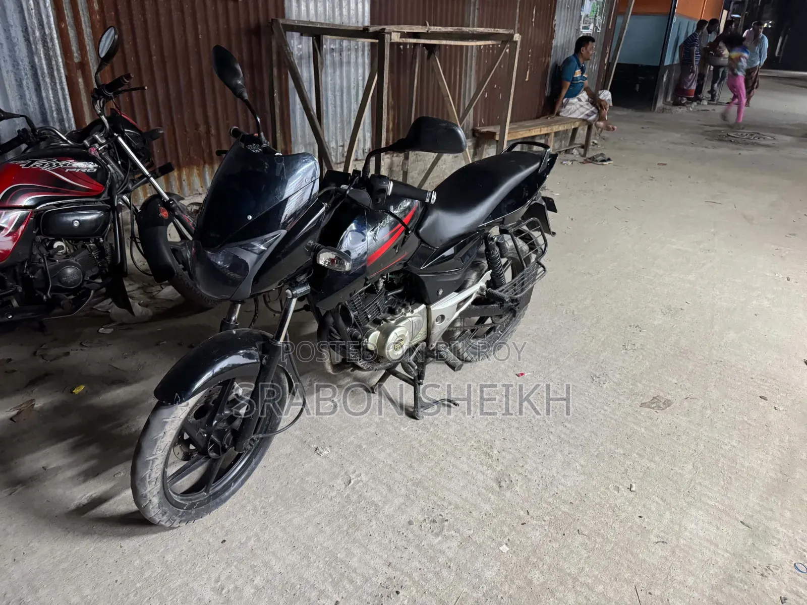 বাজাজ পালসার ১৫০ ২০১৩ কালো