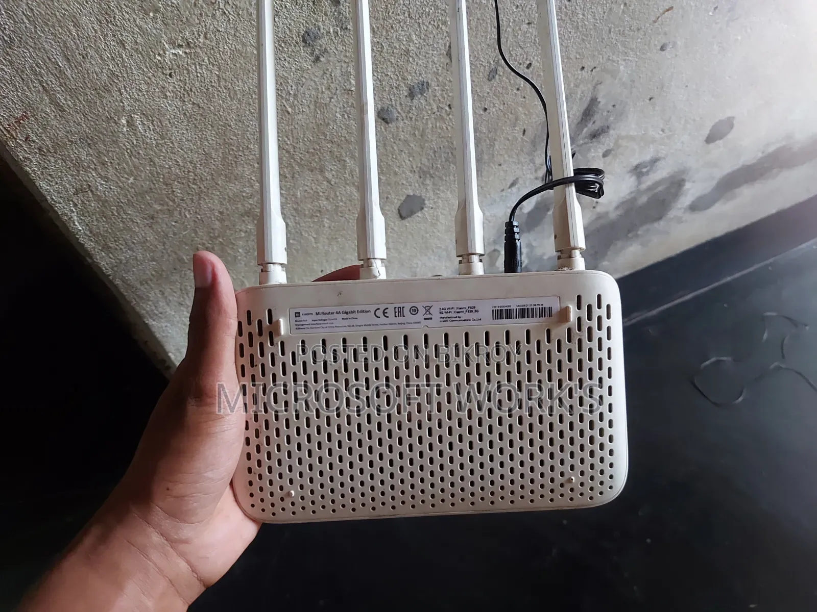 Router Xiaomi 4a 5g