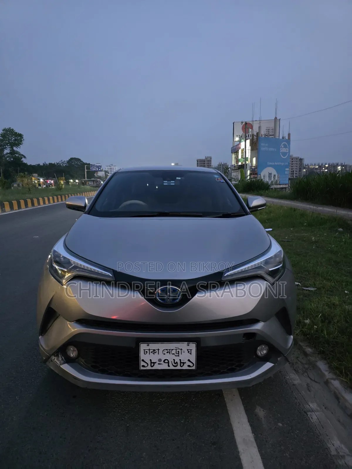 Toyota C-HR 2017 Gray