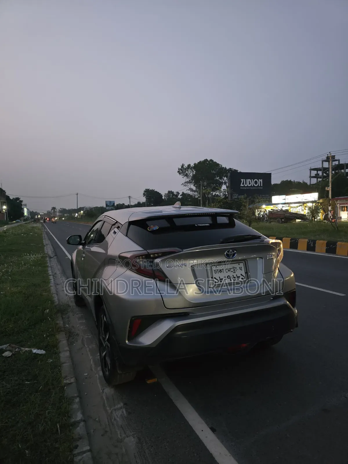 Toyota C-HR 2017 Gray