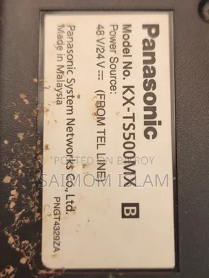Panasonic KX-TU301 Black