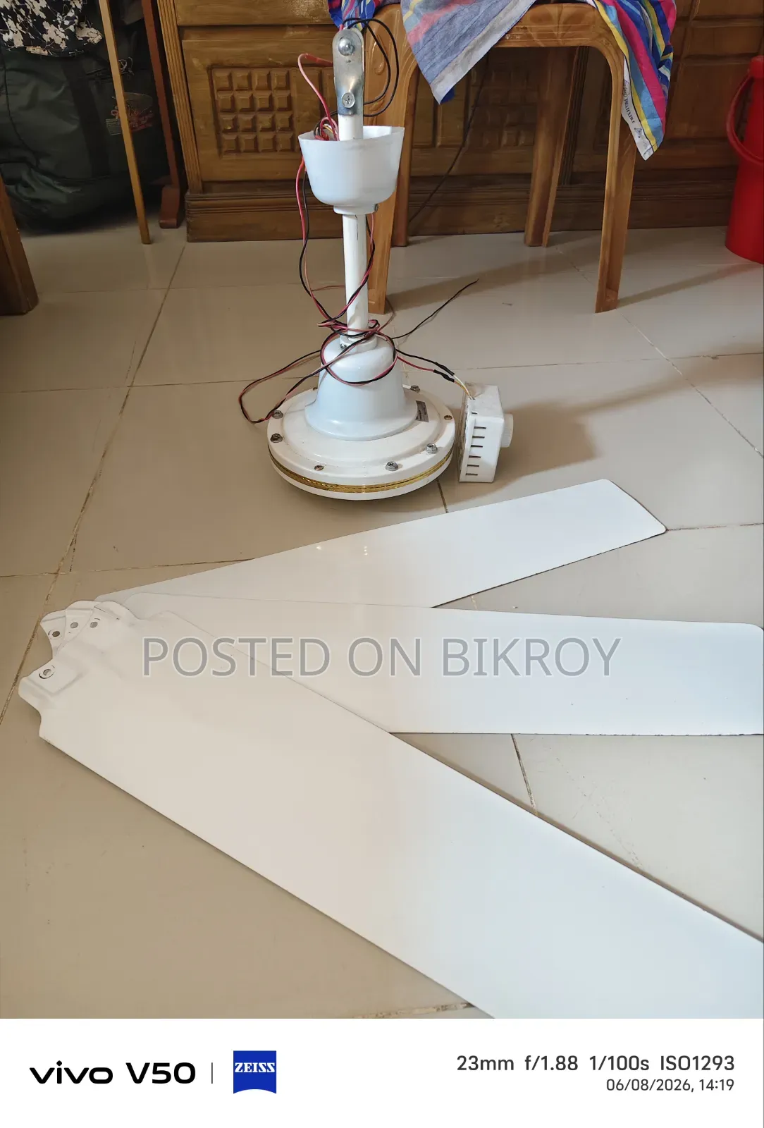 Solar Ceiling Fan
