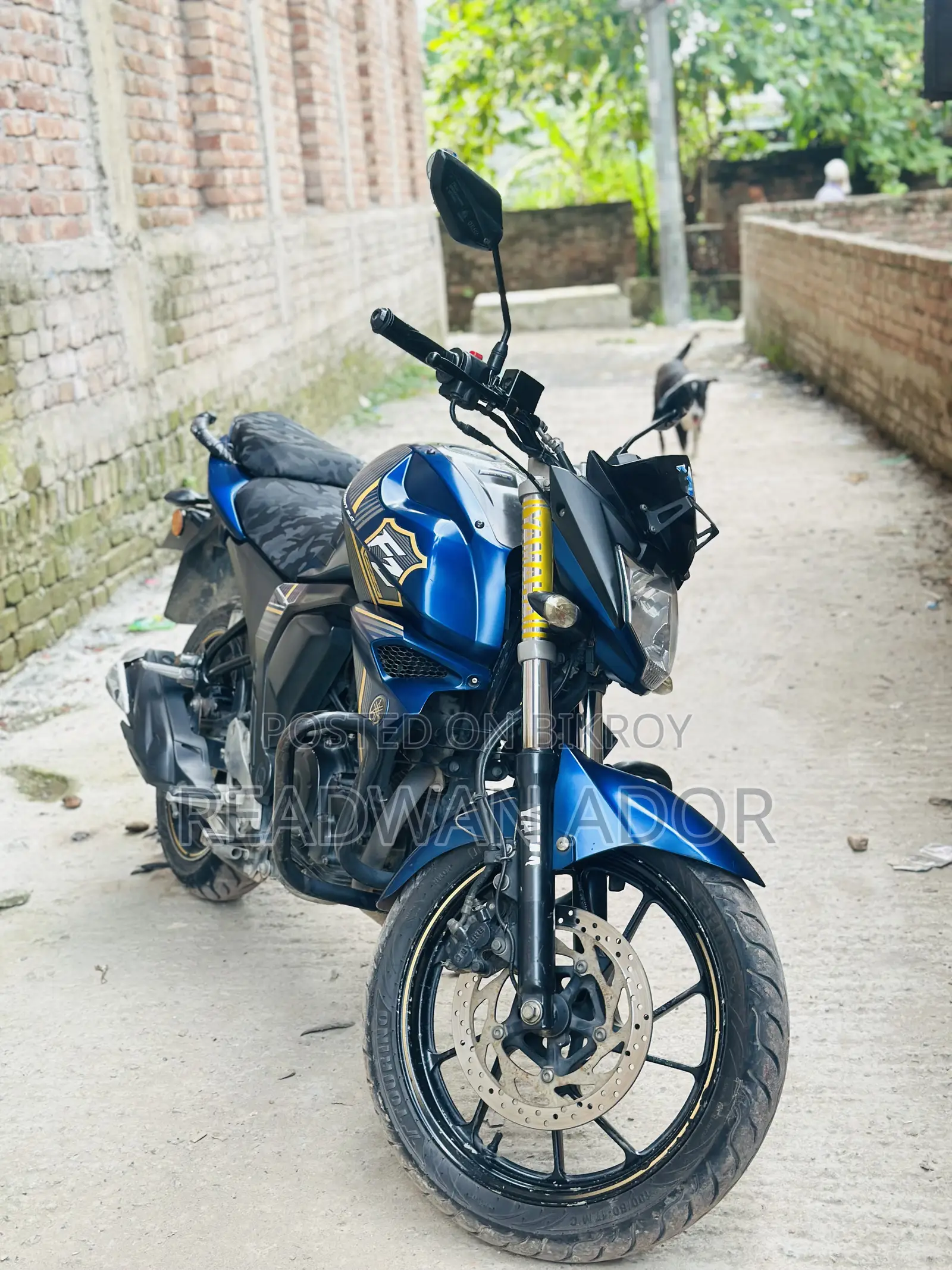 Yamaha FZ 2019 Blue
