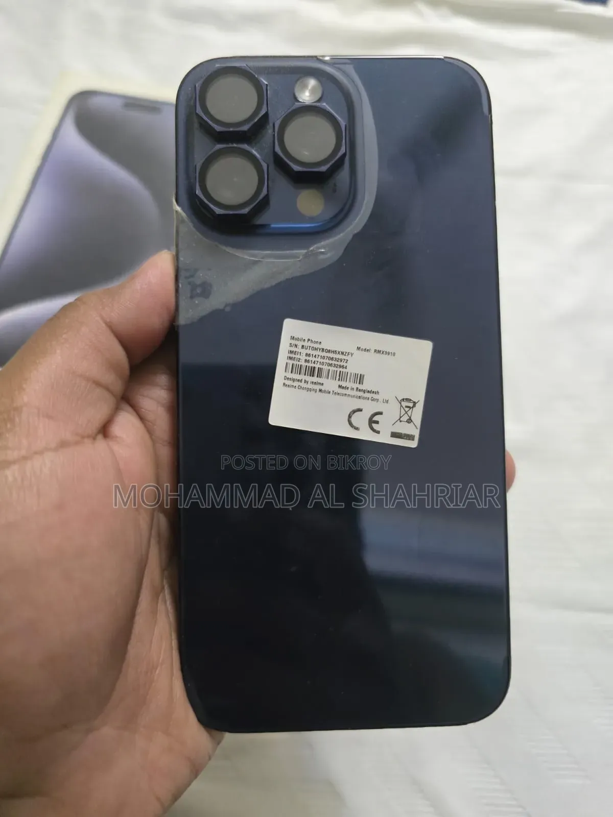 Apple iPhone 15 Pro Max 256 GB Blue