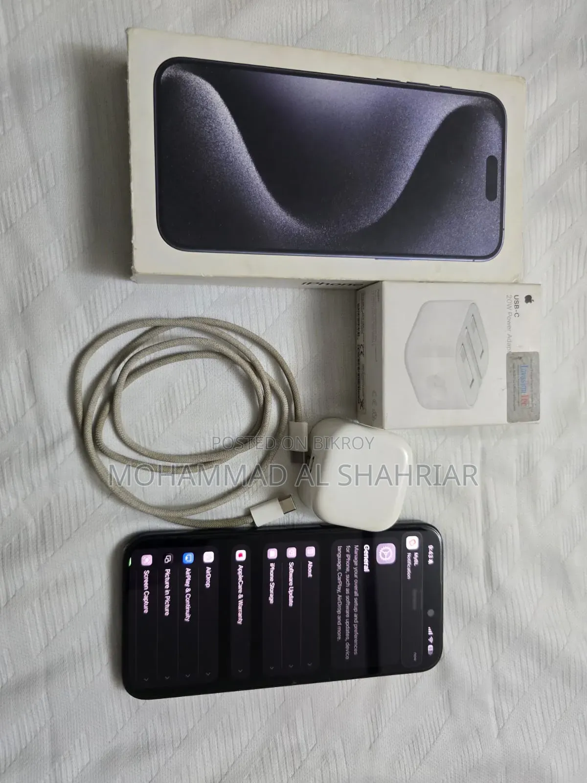 Apple iPhone 15 Pro Max 256 GB Blue