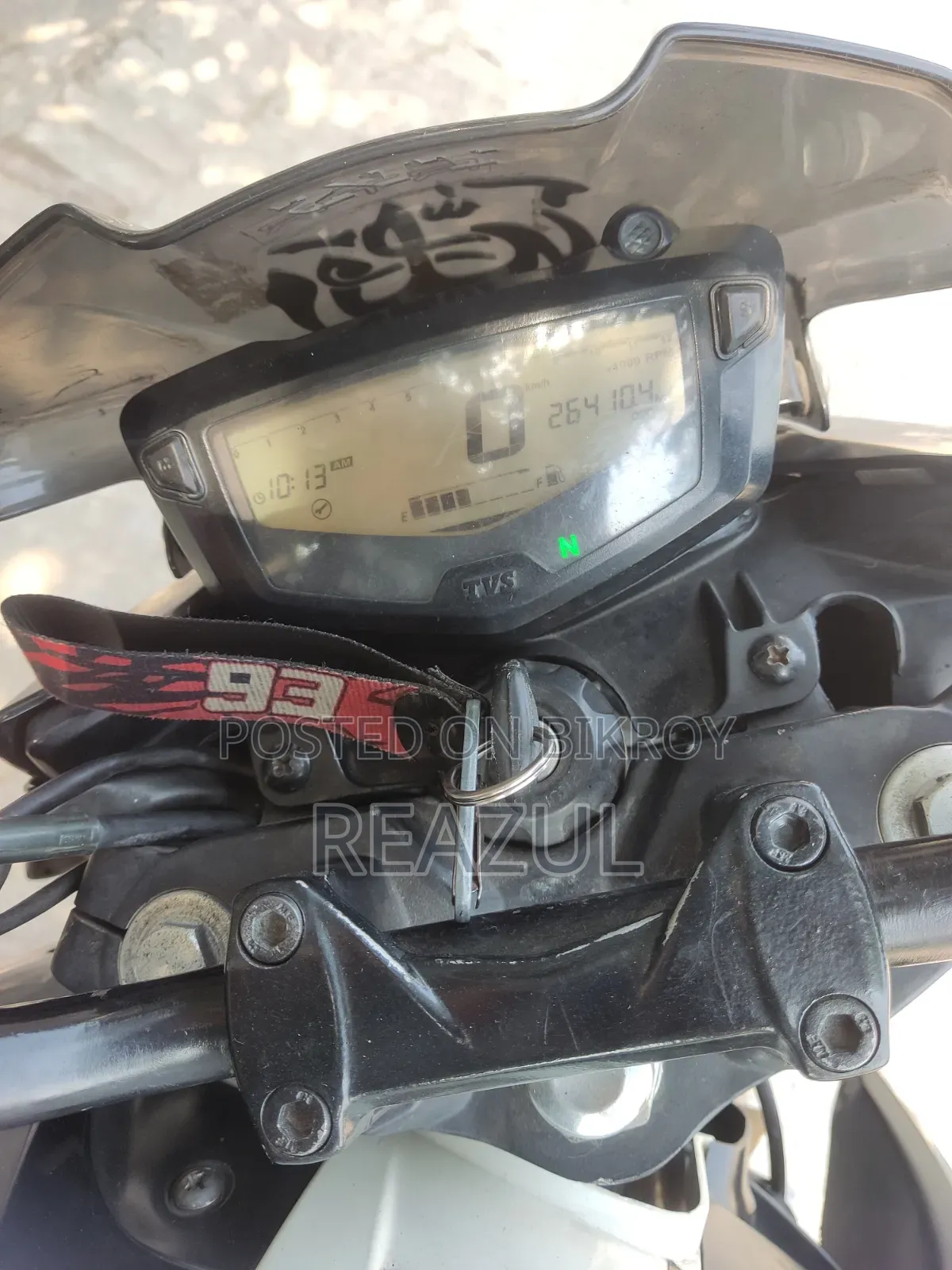 TVS Apache 160 4V 2020 Black