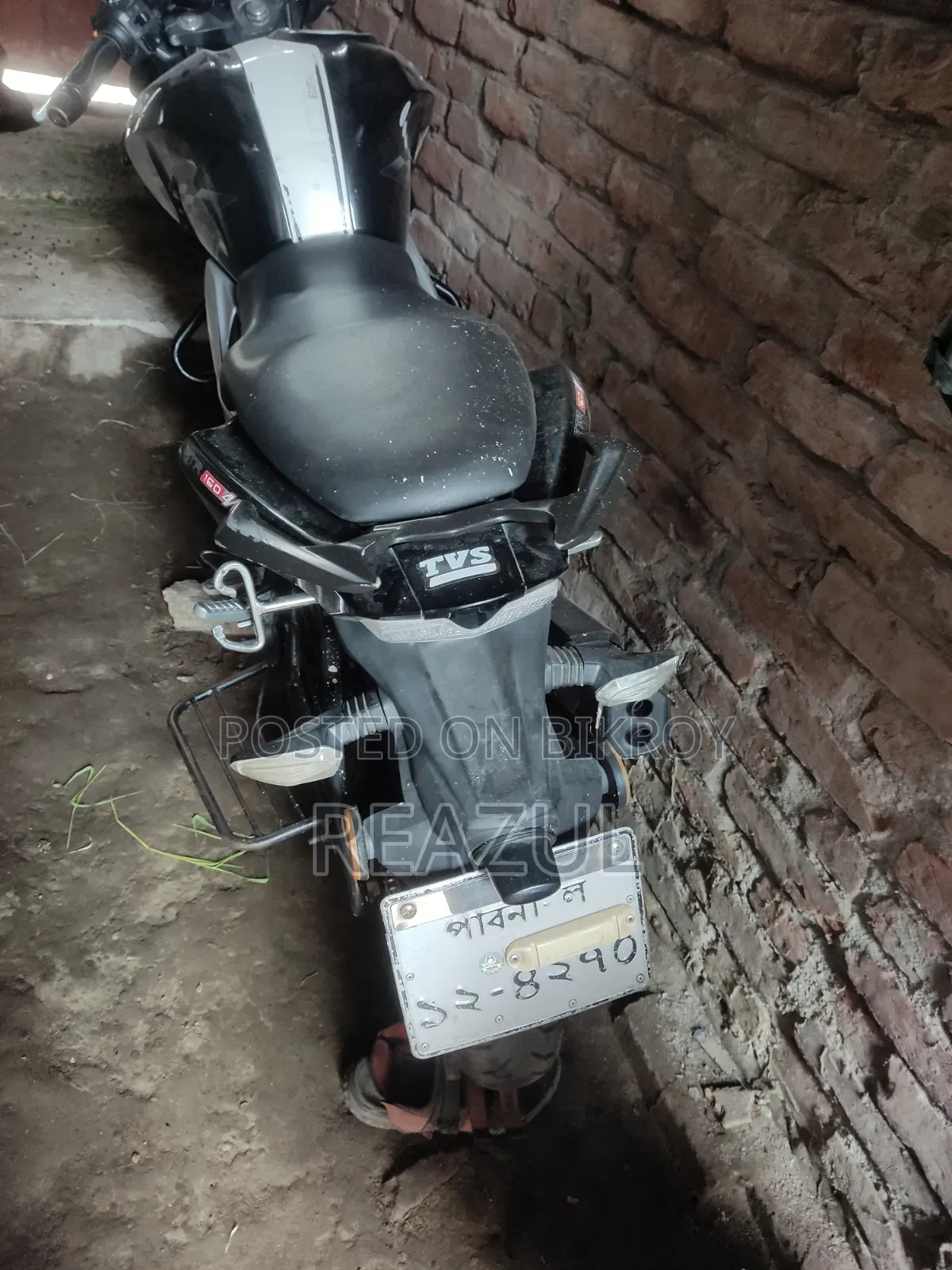 TVS Apache 160 4V 2020 Black