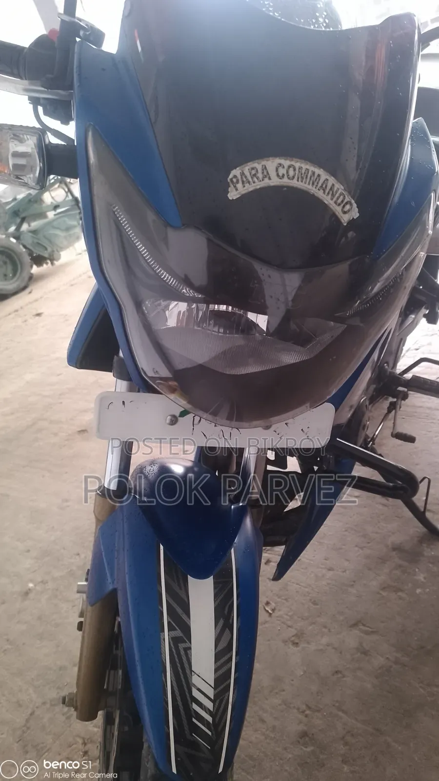 TVS Apache RTR 160 2V 2021 Blue