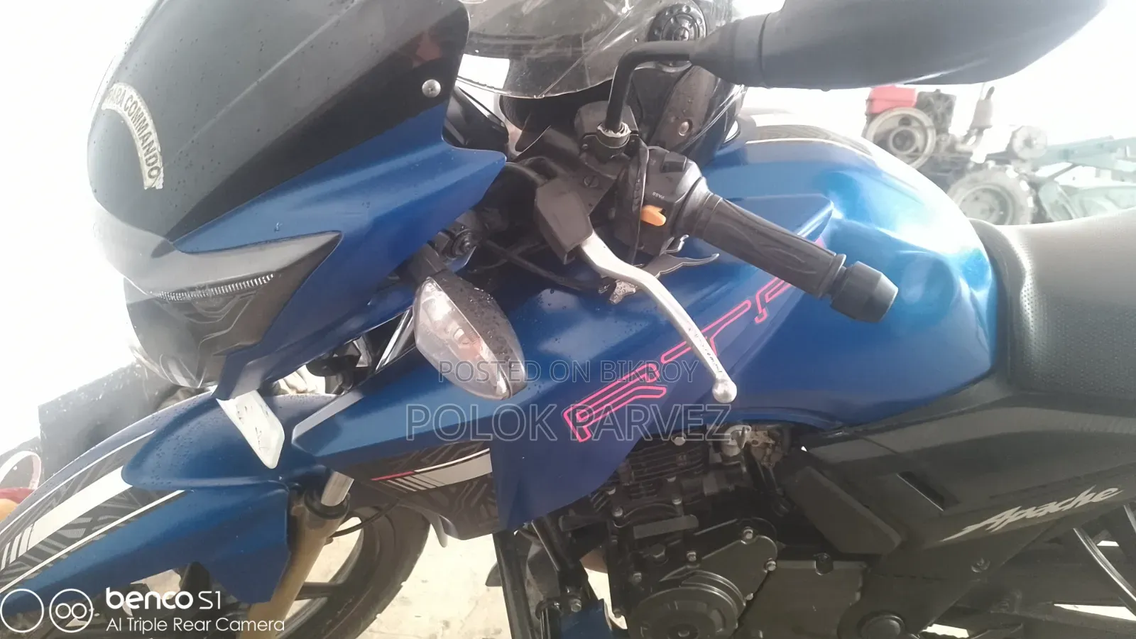 TVS Apache RTR 160 2V 2021 Blue