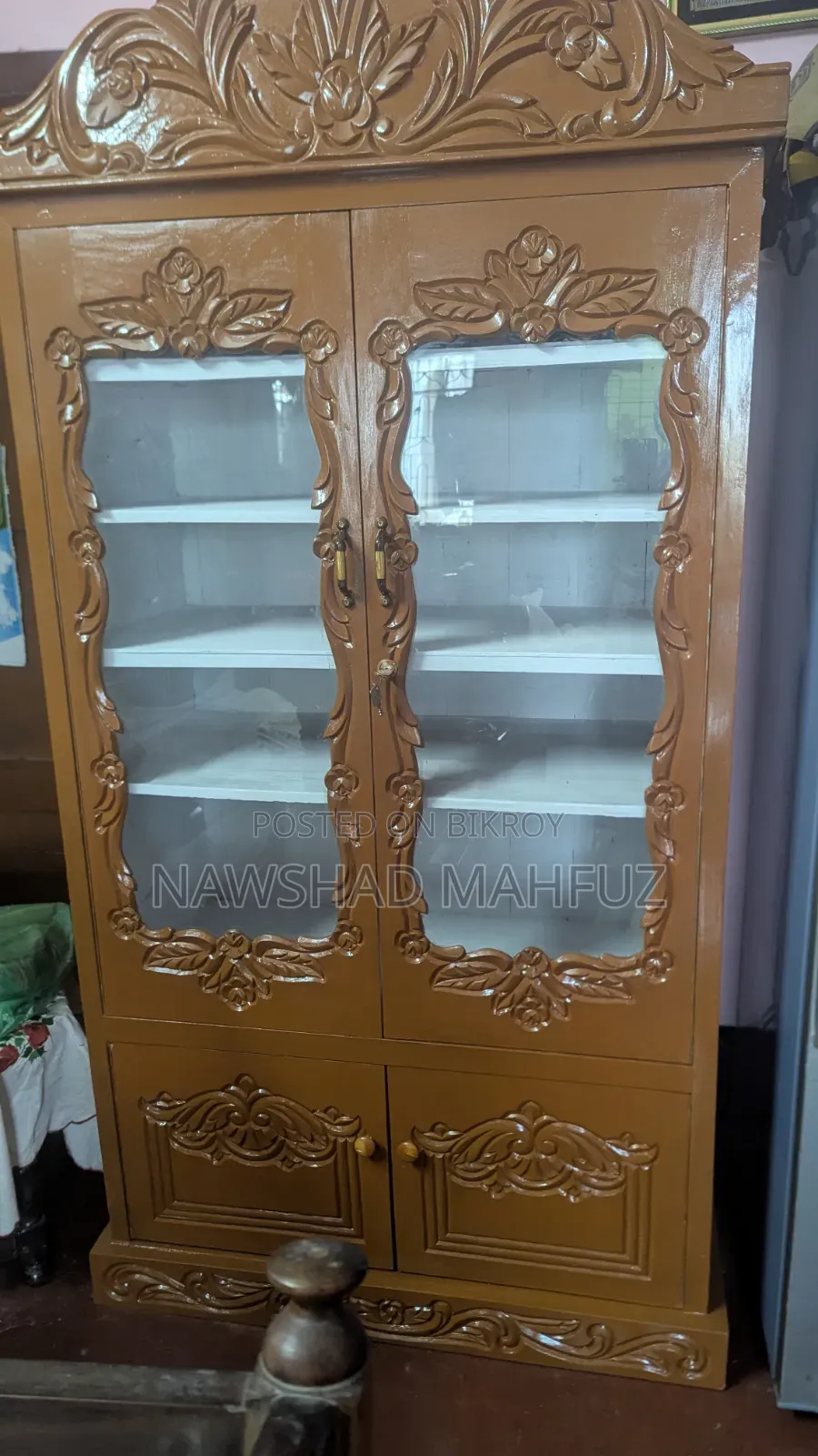 For Sale — Teak Wood Showcase Cupboard